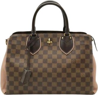 Louis Vuitton Pre-owned Handbags, female, Brown, Size: ONE SIZE Pre-owned Damier Normandy Handbag