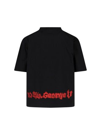 Balenciaga Womens T-Shirts And Polos Black Cotton