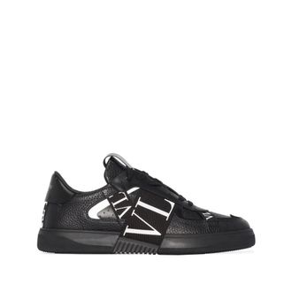 Valentino Garavani Sneakers, male, Black, Size: 10 1/2 US Vl7N Bands Sneaker