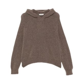 SoSUE Bear Hoodie - Dames - Sweatshirts & Hoodies - Bruin - Maat: Xs/S Wol