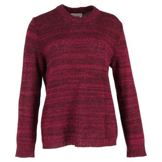 Acne Studios Singer Knit Sweater in Red Wool