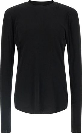Thom Krom M TS 969 Long Sleeve T-Shirt - Heren - Longsleeves - Zwart - M - Katoen - Tops