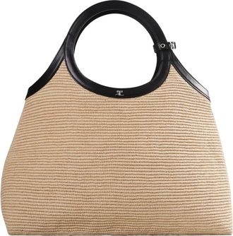 Courr&egrave;ges Tassen, Dames, Beige, ONE Size, Bag Natural