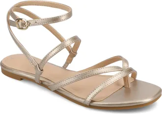 Journee Collection Women & apos;s Serissa Flat Sandals