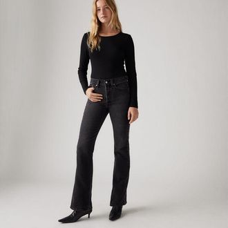 Levi's Wedgie Bootcut Jeans - Womens - 23X30 - Black