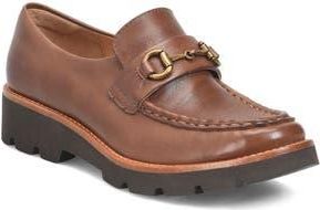 S&ouml;fft Prewitt Horsebit Loafer in Cognac at Nordstrom Rack, Size 9.5