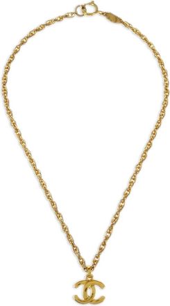 Chanel Collana a catena CC 1990-2000 - Oro