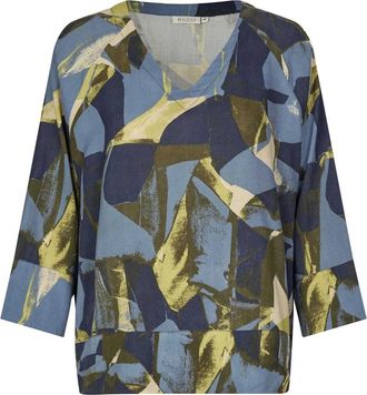 Masai Dames, Blouses & Shirts, Veelkleurig, Maat: XL Viscose