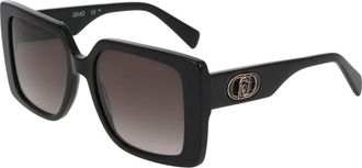 Liu Jo Stijlvolle zonnebril Lj 816S zwart - Dames - Zonnebrillen - Zwart - 55 MM - Accessoires