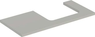 Keramag Geberit One Placa De Lavabo, Recortable Derecha, 105x3x47 Cm