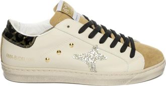 Ama brand Schoenen, Dames, Wit, 37 EU, Katoen, SNK Sneaker