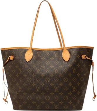 Louis Vuitton Pre-owned Neverfull MM Tote Bag - Dames - Vintage Shopper - Bruin - ONE Size - Vintage