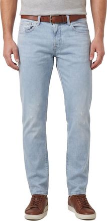 Replay jeans Grover straight fit lichtblauw denim