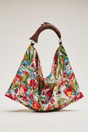 Farm Rio Satin Scarf Mini Bag