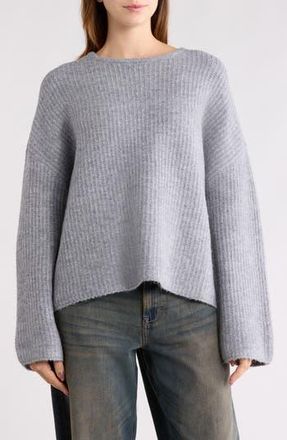 PacSun Aria Crewneck Sweater in Heather Grey at Nordstrom Rack, Size X-Small