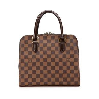 Louis Vuitton Pre-owned Handbags, female, Brown, Size: ONE SIZE Pre-owned Speedy Bandouliere 25 Damier Canvas Handbag