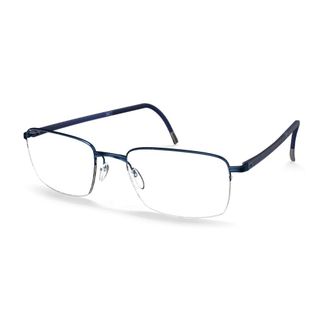 Silhouette Glasses, unisex, Blue, Size: 52 MM Optical Frame