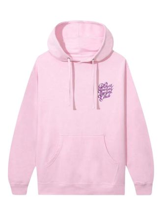 ANTI SOCIAL SOCIAL CLUB Eyelash hoodie - unisex - Cotton - L - Pink