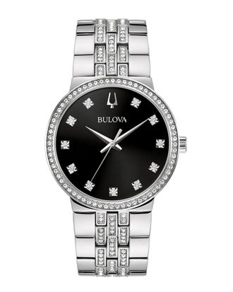 Bulova Mens Crystal Watch