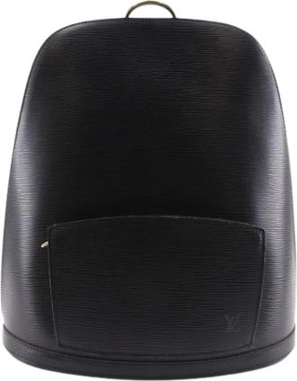 Louis Vuitton Pre-owned Vintage Rugzak - Dames - Vintage Rugzakken - Zwart - ONE Size - Leer - Vintage