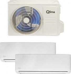 Qlima Aire Acondicionado Split Sm17 Duo 12.000+9.000 Btu Inverter Clase A++/a - Qlima