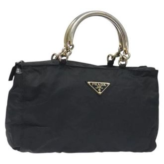 Prada Pre-owned Nylon handbags - Dames - Vintage Handtas - Zwart - ONE Size - Nylon - Vintage