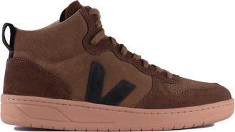 Veja Bruin Zwarte Su&egrave;de Sneakers - Heren - Sneakers - Bruin - 38 EU - Su&egrave;de - Schoenen
