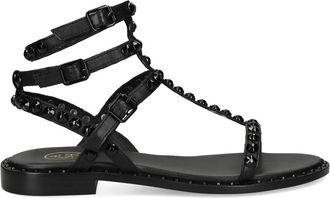 Ash Sandali in pelle - Nero