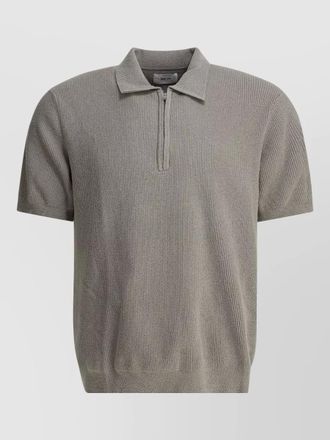 Nn.07 danny polo knit short sleeve top