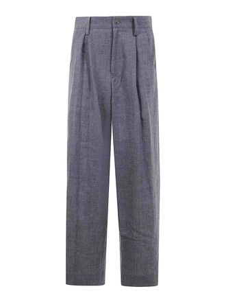 Yohji Yamamoto U-1 Tuck Wide Pants