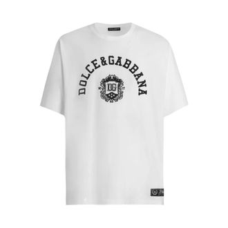 Dolce & Gabbana Hombre, Camisetas, Blanco, Talla: 3XL