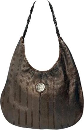 Celine Pre-owned Vintage Schoudertas - Dames - Vintage Schoudertas - Bruin - ONE Size - Leer - Vintage