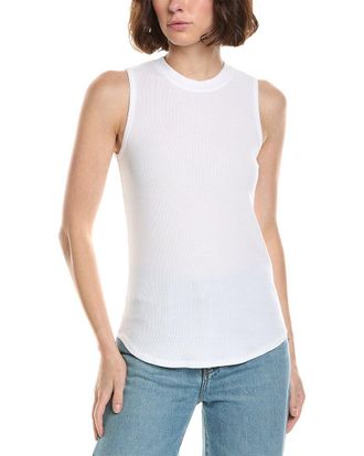 T Tahari Ribbed Tank Top
