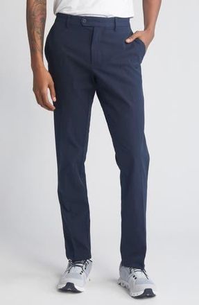 J.Lindeberg Vent Flat Front Performance Golf Pants in Navy at Nordstrom Rack, Size 36 X 32