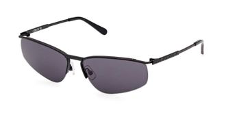 GCDS GD0071 02A Mens Sunglasses Black Size 60