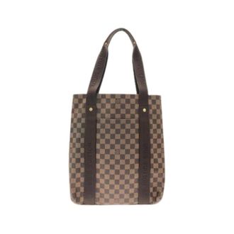 Louis Vuitton Pre-owned Tote Bags, male, Brown, Size: ONE SIZE Pre-owned Damier Bobur Coated Canvas Shoulder Bag