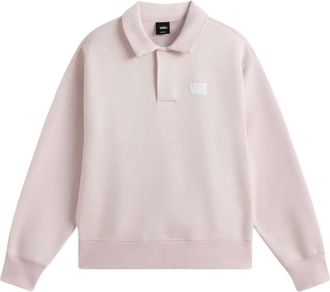 Vans Hoodies & sweatvesten, Heren, Roze, M, Polo Fleece Pullover