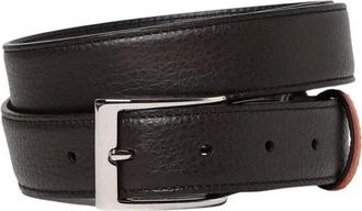 Hogan Klassieke leren riem met gesp - Heren - Riemen - Bruin - ONE Size - Leer - Accessoires
