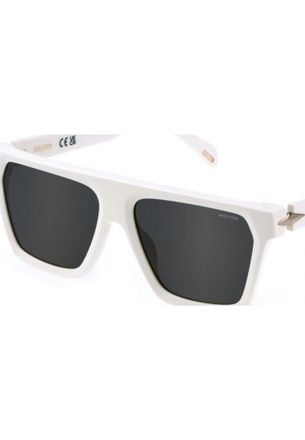 Police Womens SPLM01 57 0847 Sunglasses - White - One Size