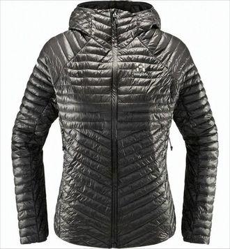Haglöfs Haglofs Quilted Down Jacket With Attached Hood