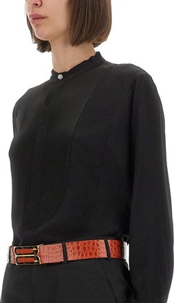 Victoria Beckham Silk Shirt - Black