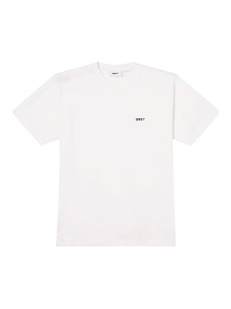 Obey logo-print T-shirt - White