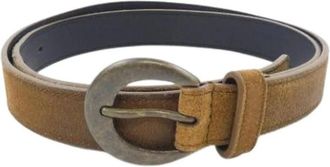 Saint Laurent Pre-owned Belts, male, Brown, Size: ONE SIZE Pre-owned Vintage Belt