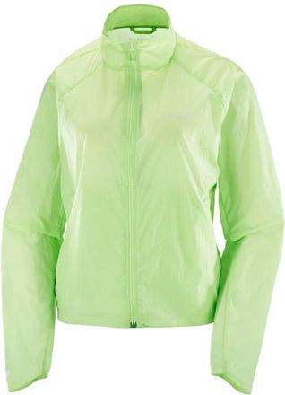 Salomon SHKout Fly Windjacke f&uuml;r Damen | gr&uuml;n