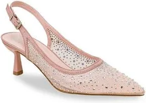 Chase + Chloe by Intouch Footwear Pointed Toe Slingback Pump in Pink at Nordstrom Rack, Size 5.5