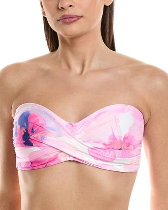 Carmen Marc Valvo Twist Bikini Top
