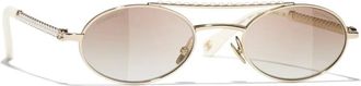 Chanel Dames, Accessoires, Geel, Maat: 50 MM