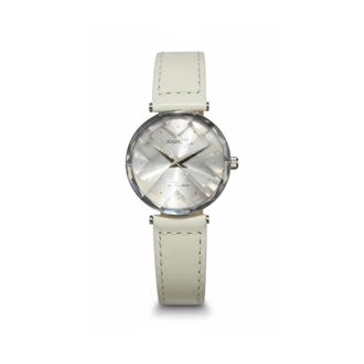 Jowissa Analoog Horloge - Dames - Horloges - Wit - ONE Size - Leer - Accessoires