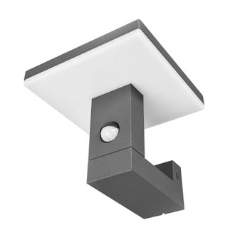 Lucande Lucande - L&aacute;mpara De Pared Exterior olesia En Negro Aluminio