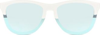 LMNT Sunglasses Square Full Rim Plastic Mens Prescription Sunglasses White Size 54 - LMNT